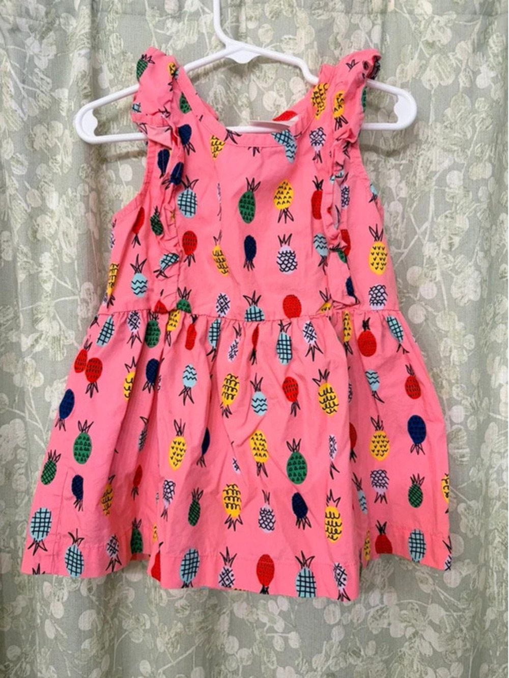 Hanna Andersson pink pineapple shirt 5t girls